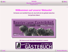 Tablet Screenshot of cantrikihof.de